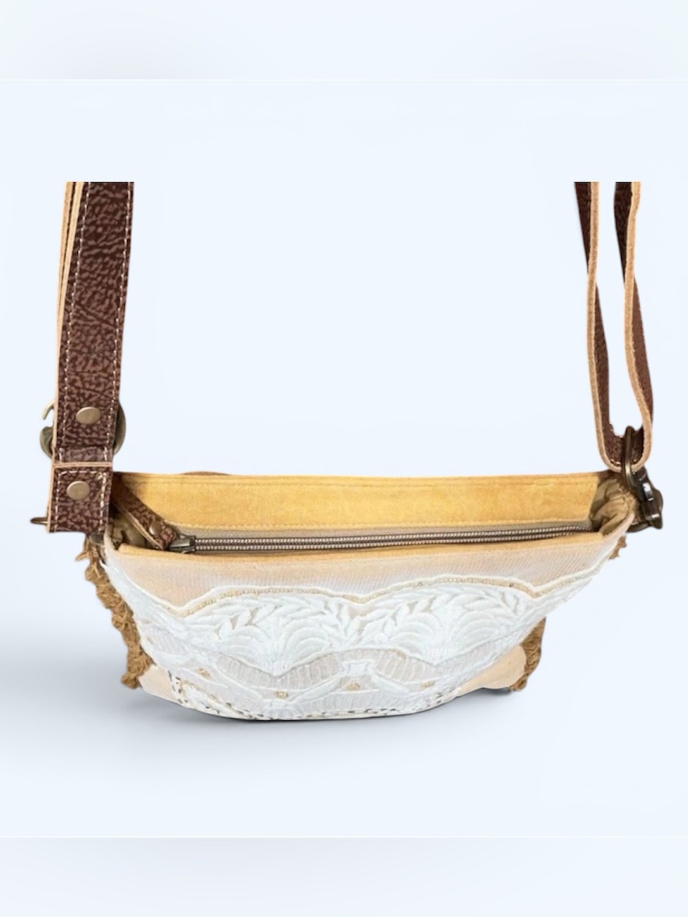 Myra Bag - Prairie
Lace Shoulder Bag in Cottage
White - Picture 8 of 12